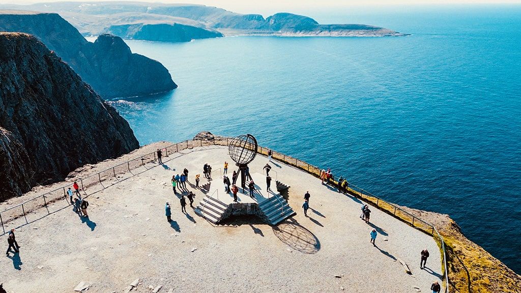PE URMELE GHETARILOR-NORDKAPP