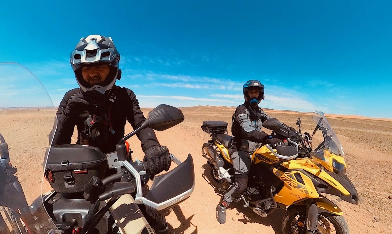 BACK IN AFRICA - Test de anduranta BENELLI in Maroc