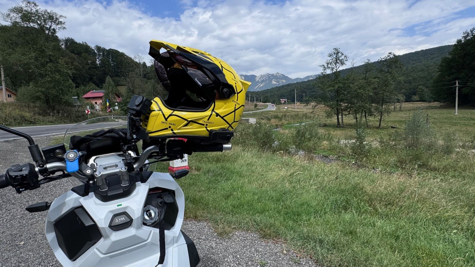 2000 kilometri în 40 de ore cu SCUTER de 125cm3