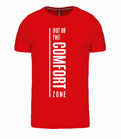 OUT OF THE COMFORT ZONE - rosu