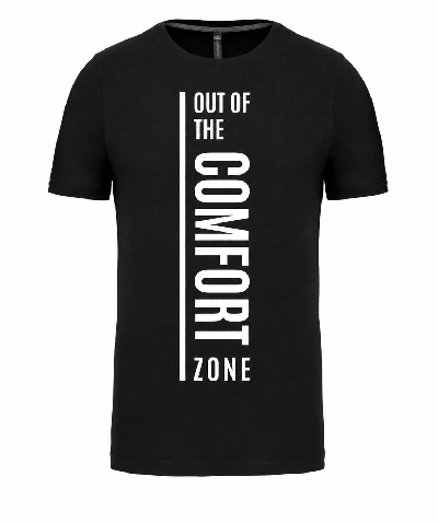 OUT OF THE COMFORT ZONE - negru