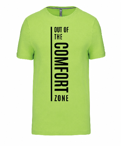 OUT OF THE COMFORT ZONE - lime