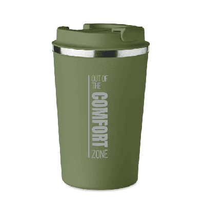 MODEL NOU - Termos OUT OF THE COMFORT ZONE - verde inchis