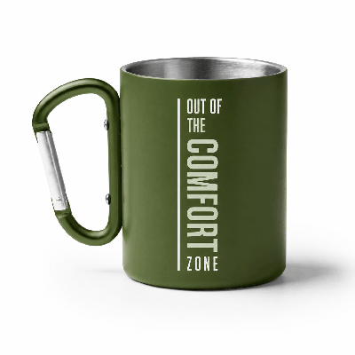 MODEL NOU - Cana metal OUT OF THE COMFORT ZONE - verde